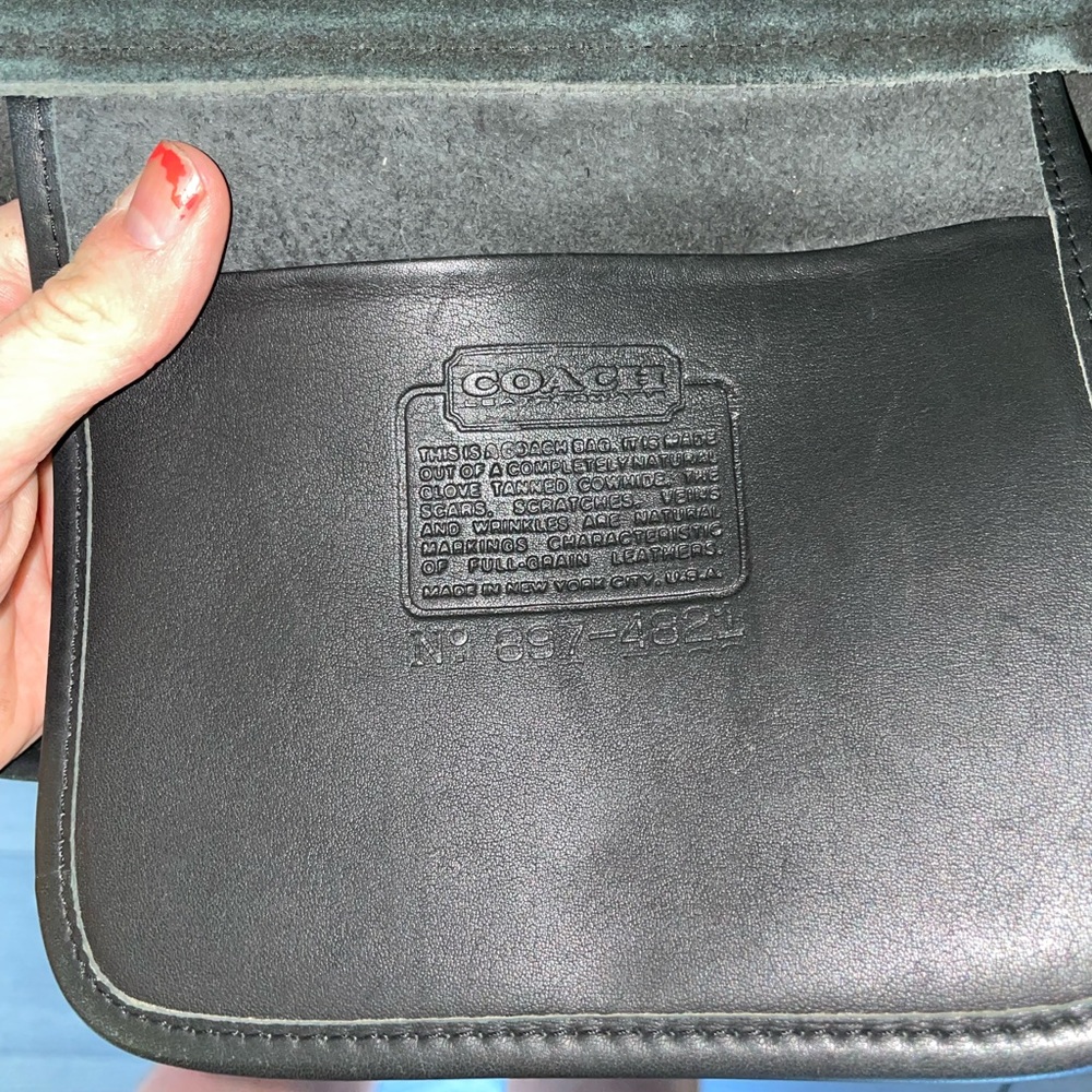 Vintage Coach Made in New York Metropolitan Briefcase Bag - Picture 6 of 7